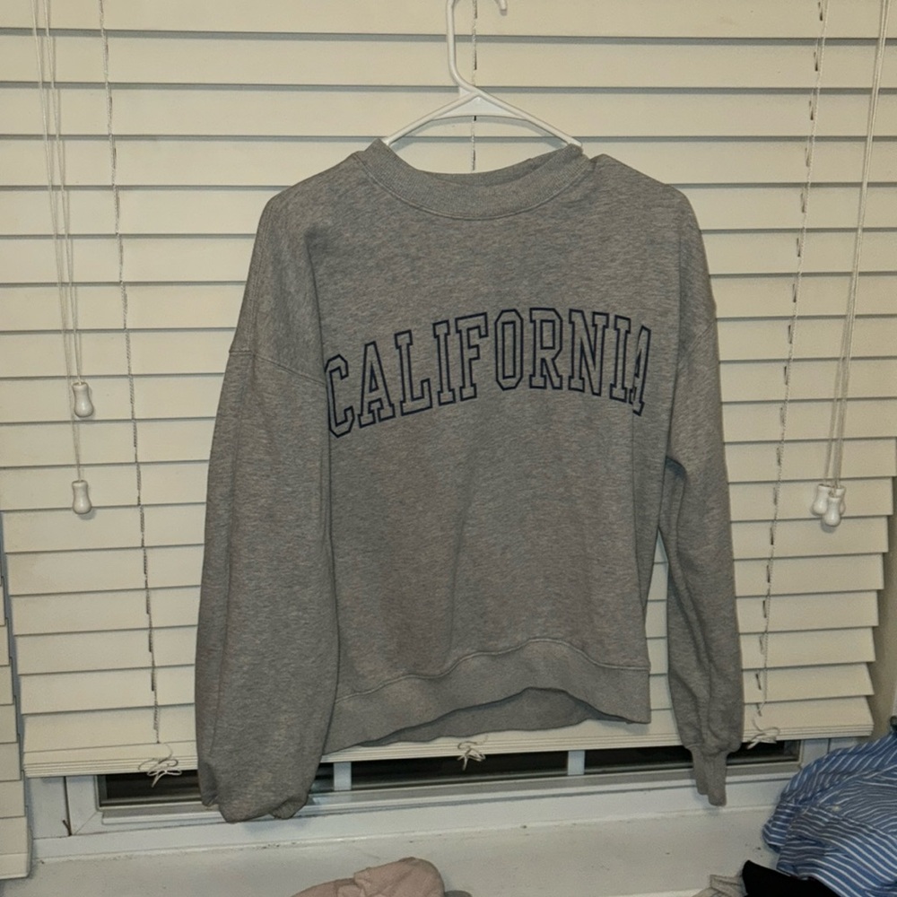 Grey California sweater
